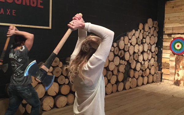 Timber Lounge: “unleash your Lumberjack” in Halifax’s premier axe-throwing facility