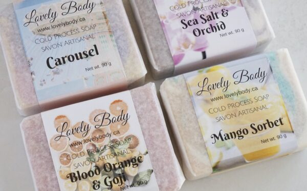 Lovely Body Products: Quality soaps and lotions handmade in Thunder Bay