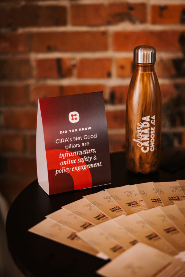 Cybersecurity promo at Canadians Connected: Edmonton