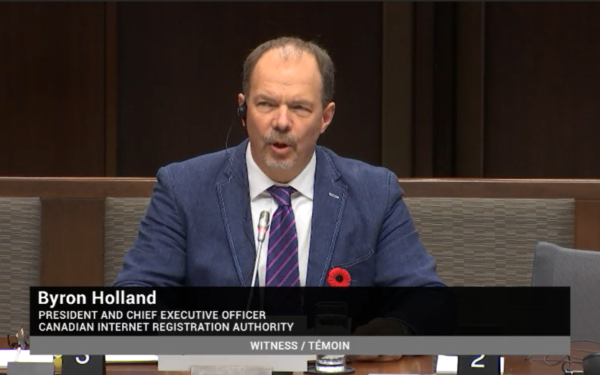 CIRA's Senate committee appearance on Bill C-26