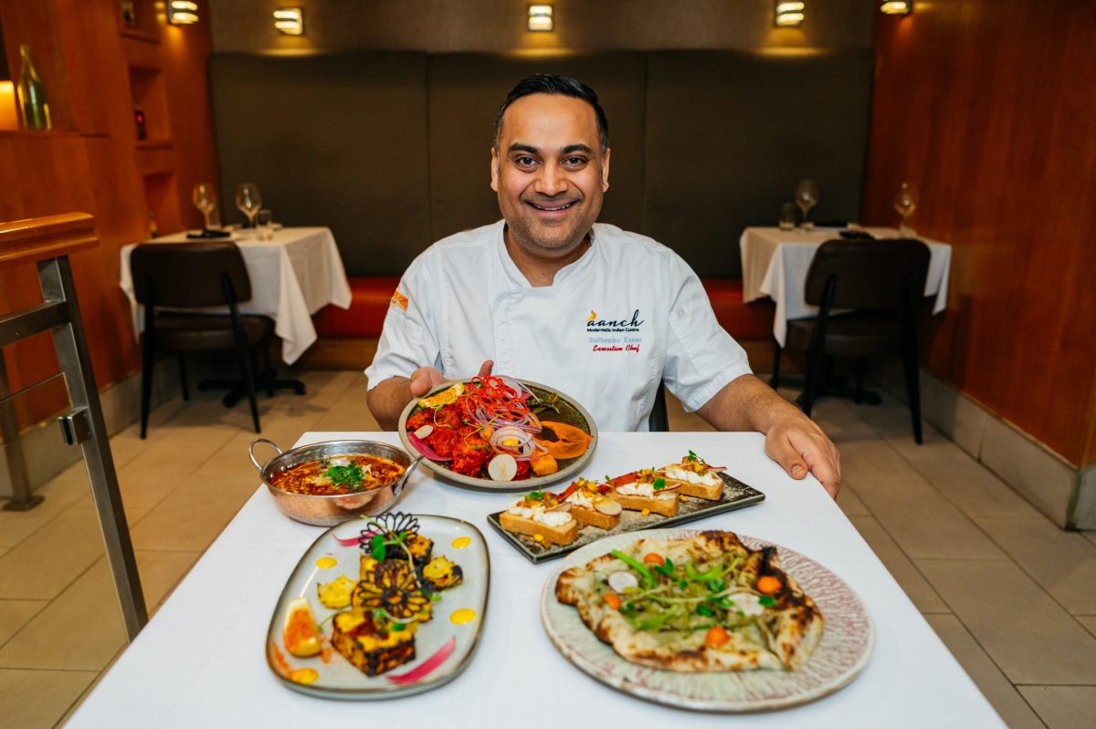 food at aanch indian restaurant