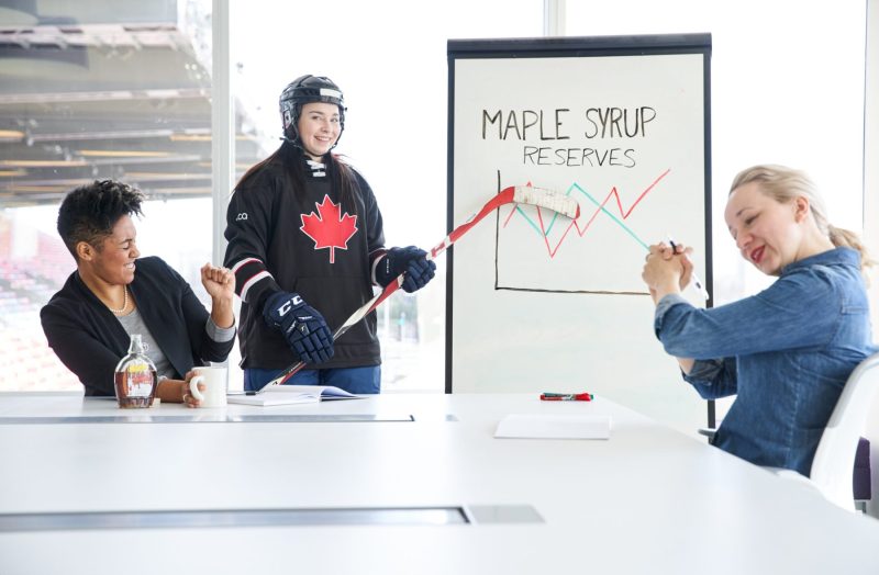 Collegues celebrate positive strategic maple syrup reserves outlook