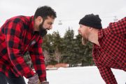Lumberjack duel!